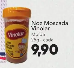 Supermercados Andreazza Noz Moscada Vinolar Moida oferta