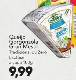 Supermercados Andreazza Queijo Gorgonzola Gran Mestri oferta