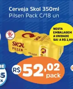 Supermercados Correia Cerveja Skol Pilsen oferta