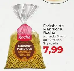Supermercados Andreazza Farinha de Mandioca Rocha oferta