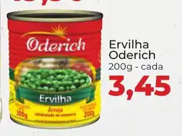 Supermercados Andreazza Ervilha Oderich cada oferta