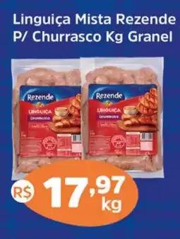 Supermercados Correia Linguiça Mista Rezende P/ Churrasco Granel oferta