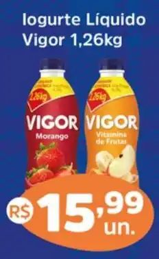 Supermercados Correia logurte Líquido Vigor oferta
