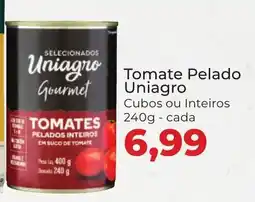 Supermercados Andreazza Tomate Pelado Uniagro oferta