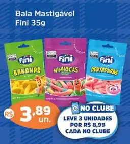 Supermercados Correia Bala Mastigável Fini oferta