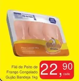 Mineirão Atacarejo Filé de Peito de Frango Congelado Gujão Bandeja oferta