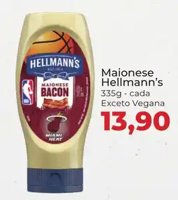 Supermercados Andreazza Maionese Hellmann's oferta