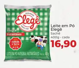 Supermercados Andreazza Leite em Pó Elegê Sachê cada oferta