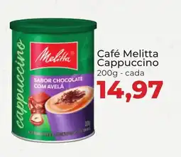 Supermercados Andreazza Café Melitta Cappuccino cada oferta