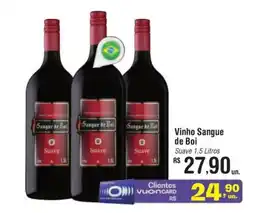 Fort Atacadista Vinho Sangue de Boi Suave oferta