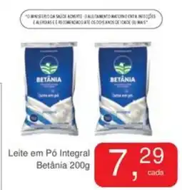 Mineirão Atacarejo Leite em Pó Integral Betânia oferta