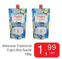 Mineirão Atacarejo Maionese Tradicional Fugini Bico Sachê oferta