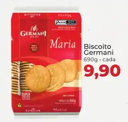 Supermercados Andreazza Biscoito Germani cada oferta