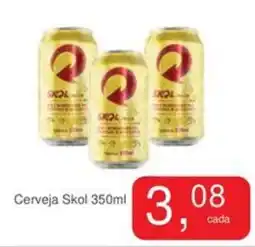 Mineirão Atacarejo Cerveja Skol oferta