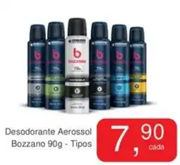 Mineirão Atacarejo Desodorante Aerossol Bozzano Tipos oferta