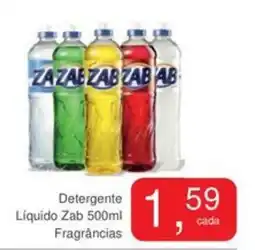 Mineirão Atacarejo Detergente Líquido Zab Fragrâncias oferta