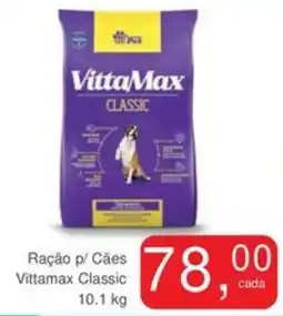 Mineirão Atacarejo Ração p/ Cães Vittamax Classic oferta