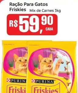 Supermercados Mateus Ração Para Gatos Friskies oferta