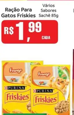 Supermercados Mateus Ração Para Gatos Friskies oferta
