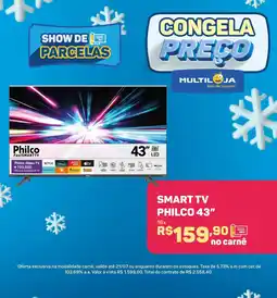 Multiloja Smart Tv Philco 43" oferta