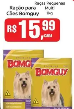 Supermercados Mateus Ração para Cães Bomguy oferta