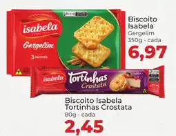 Supermercados Andreazza Biscoito Isabela Gergelim oferta