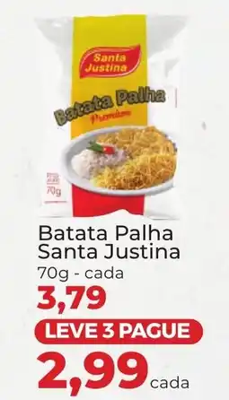 Supermercados Andreazza Batata Palha Santa Justina oferta