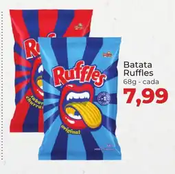 Supermercados Andreazza Batata Ruffles cada oferta