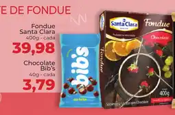 Supermercados Andreazza Fondue Santa Clara oferta