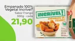 Supermercados Andreazza Empanado 100% Vegetal Incrível* oferta