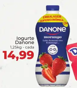 Supermercados Andreazza logurte Danone oferta