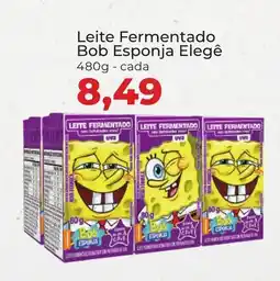 Supermercados Andreazza Leite Fermentado Bob Esponja Elegê oferta