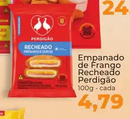 Supermercados Andreazza Empanado de Frango Recheado Perdigão cada oferta