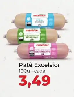 Supermercados Andreazza Patê Excelsior cada oferta