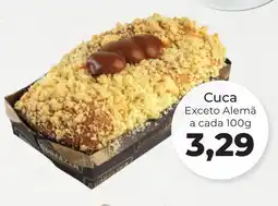 Supermercados Andreazza Cuca Exceto Alemã a cada oferta