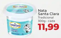 Supermercados Andreazza Nata Santa Clara Tradicional cada oferta