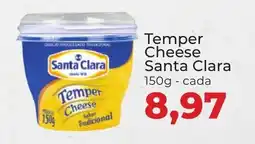 Supermercados Andreazza Temper Cheese Santa Clara oferta