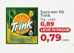 Supermercados Andreazza Suco em Pó Trink oferta