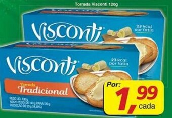 Supermercados Guanabara Torrada Visconti 120g oferta