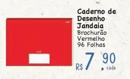 Supermercados Mateus Caderno de Desenho Jandaia oferta