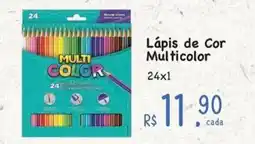 Supermercados Mateus Lápis de Cor Multicolor oferta