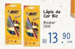 Supermercados Mateus Lápis de Cor Bic oferta