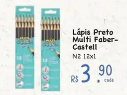 Supermercados Mateus Lápis Preto Multi Faber- Castell oferta
