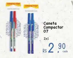 Supermercados Mateus Caneta Compactor 07 oferta