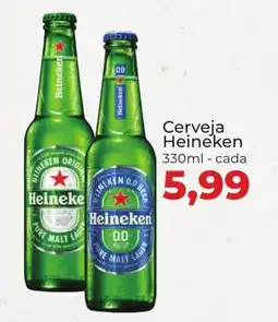 Supermercados Andreazza Cerveja Heineken cada oferta