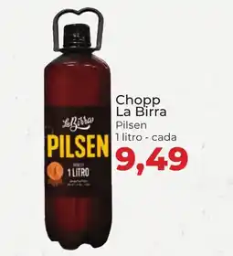 Supermercados Andreazza Chopp La Birra Pilsen cada oferta