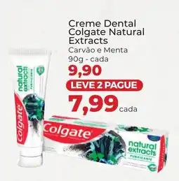 Supermercados Andreazza Creme Dental Colgate Natural Extracts oferta