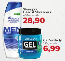Supermercados Andreazza Shampoo Head & Shoulders cada oferta