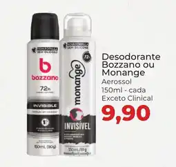 Supermercados Andreazza Desodorante Bozzano ou Monange oferta