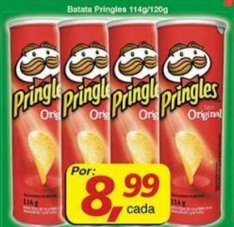 Supermercados Guanabara Batata Pringles 114g/120g oferta